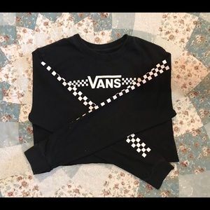 Vans, M, Black and white